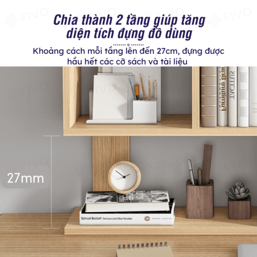 Chi tiết tủ kệ sách FB20