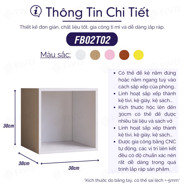 Thông tin chi tiết kệ tủ hình tổ ong FB02