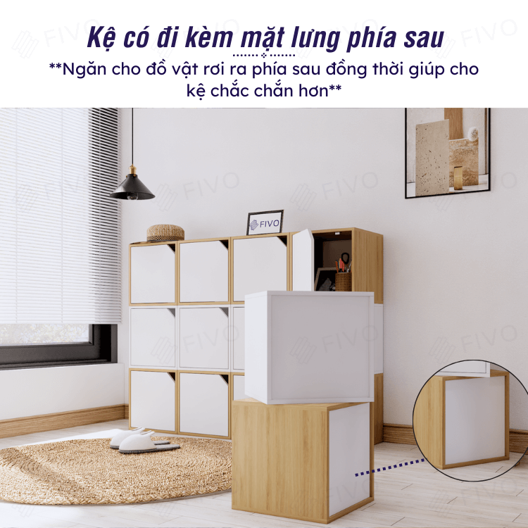 Chi tiết sản phẩm kệ tủ hình tổ ong FB02