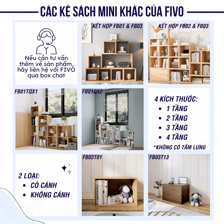 Các kệ tủ mini khác của Fivo