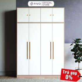 Tủ Gỗ Quần Áo FIVO Mã FC02 Đơn Giản Đa Năng Bền Bỉ