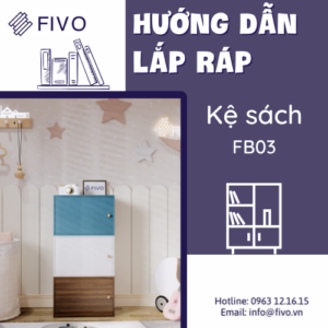 Hướng dẫn lắp ráp kệ sách tổ ong FIVO FB03 đơn giản, chi tiết và dễ hiểu. Tự tay lắp kệ gỗ hiện đại, tiết kiệm không gian cho căn phòng của bạn!