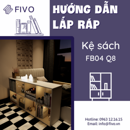 Kệ sách tổ ong FIVO FB04 Q8 là phiên bản tân tiến được thiết kế theo phong cách hiện đại, sang trọng và tinh tế, giúp tối ưu không gian sống mà vẫn đảm bảo tính thẩm mỹ cao.
